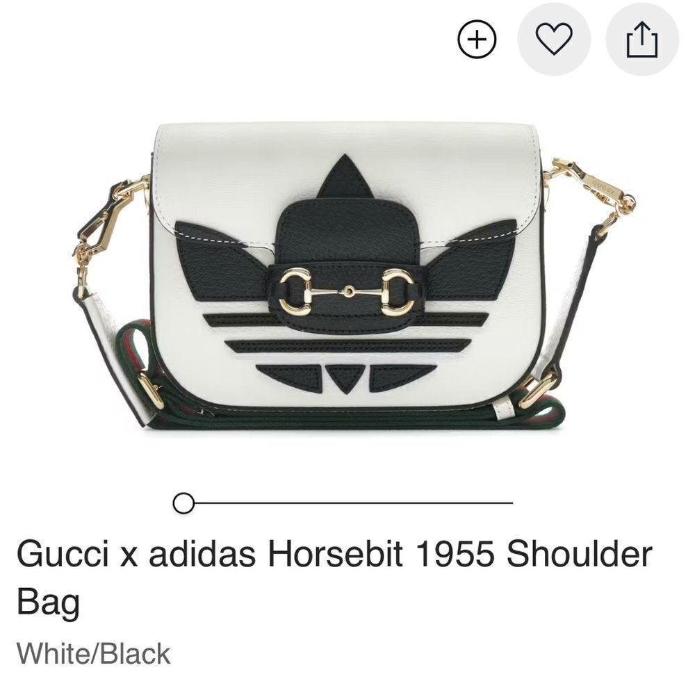 COPY - NWT✨Gucci x Adidas Horsebit 1955 2-Way Shoulder/Crossbody Bag